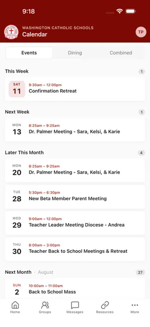 Washington Catholic Schools screenshot 4