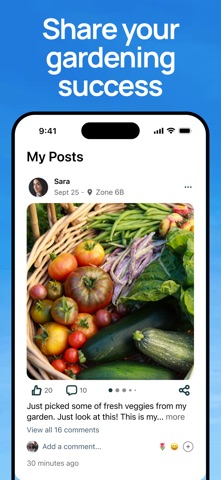 Gardenstead: Community app screenshot