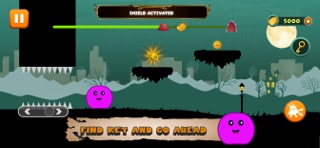 Jungle Adventure - Super Slime iPhone screenshot