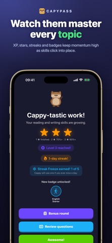 Capypass: 11+ Exam Prep iPhone screenshot