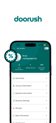 Doorush Partner iPhone screenshot