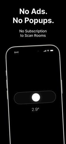 Spirit Level - Angle Finder iPhone screenshot