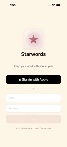Starwords - Daily Affirmations Screenshot 1 of 10