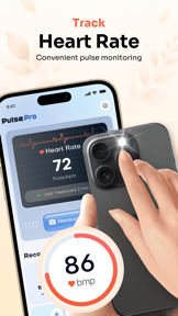PulsePro:heart&blood monitor screenshot