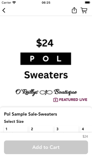 O'Reillys Boutique Screenshot 3 - AppWisp.com O'Reillys Boutique Screenshot 3 - AppWisp.com