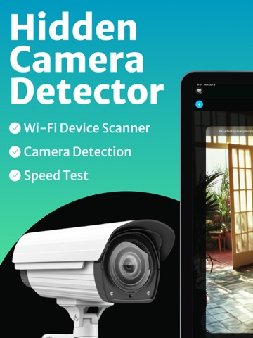 Hidden Camera Scanner Find Spy iPad screenshot