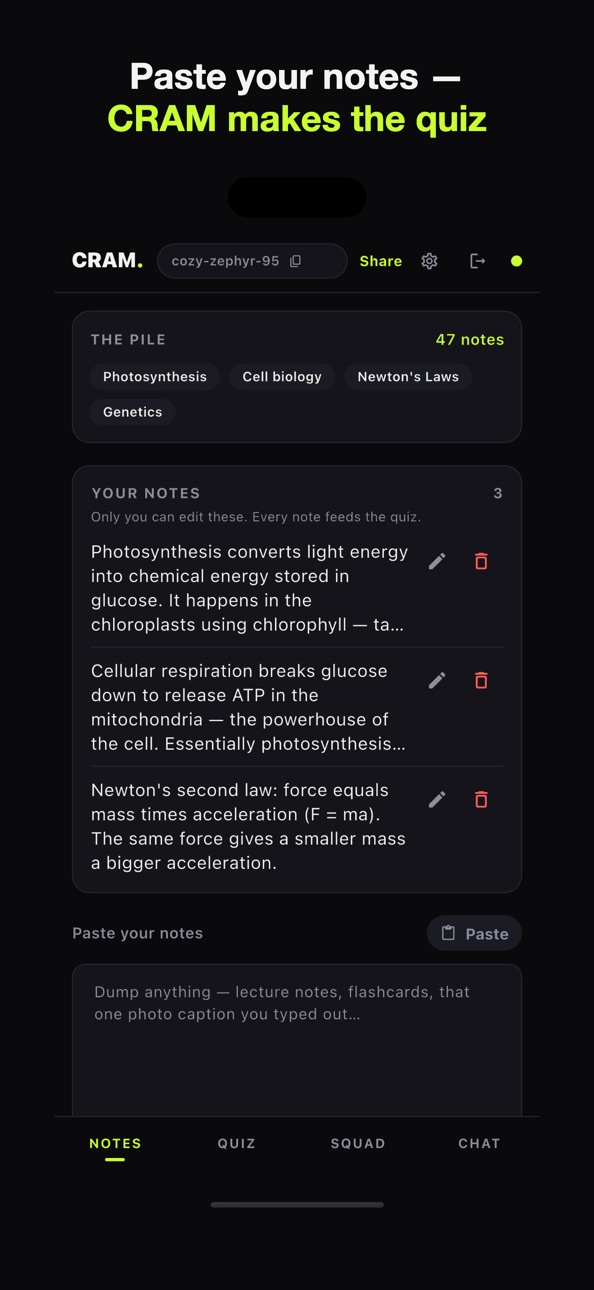 iPhone screenshot