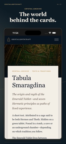 Kristallbotschaft Tarot Screenshot 6 of 7