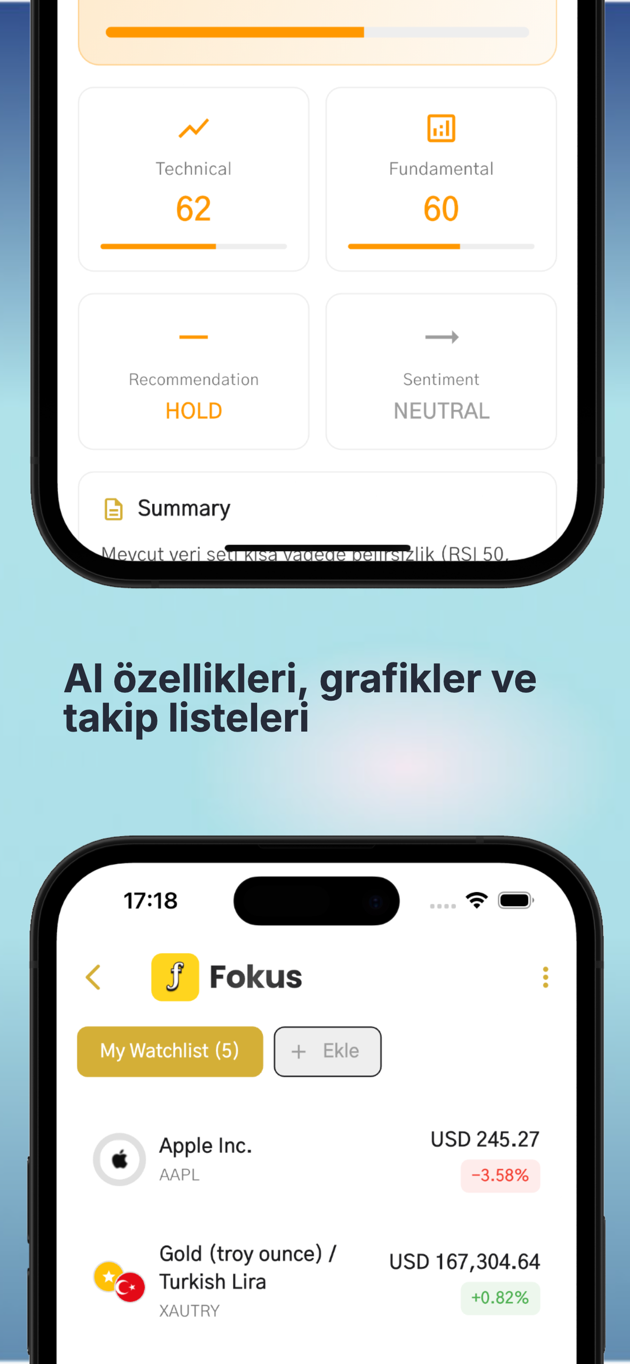Portföy Takip : Fokus