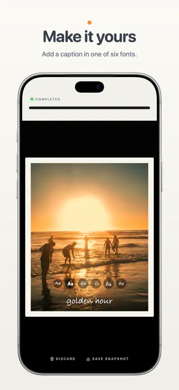 Snapshots: Instant Film Camera screenshot 4 of 10