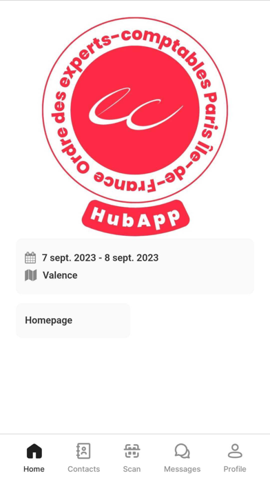 Espace Pro Events Screenshot