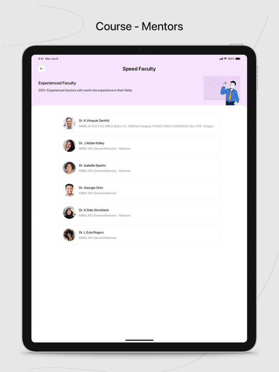 Speed Learning iPad screenshot 2 - Education app
