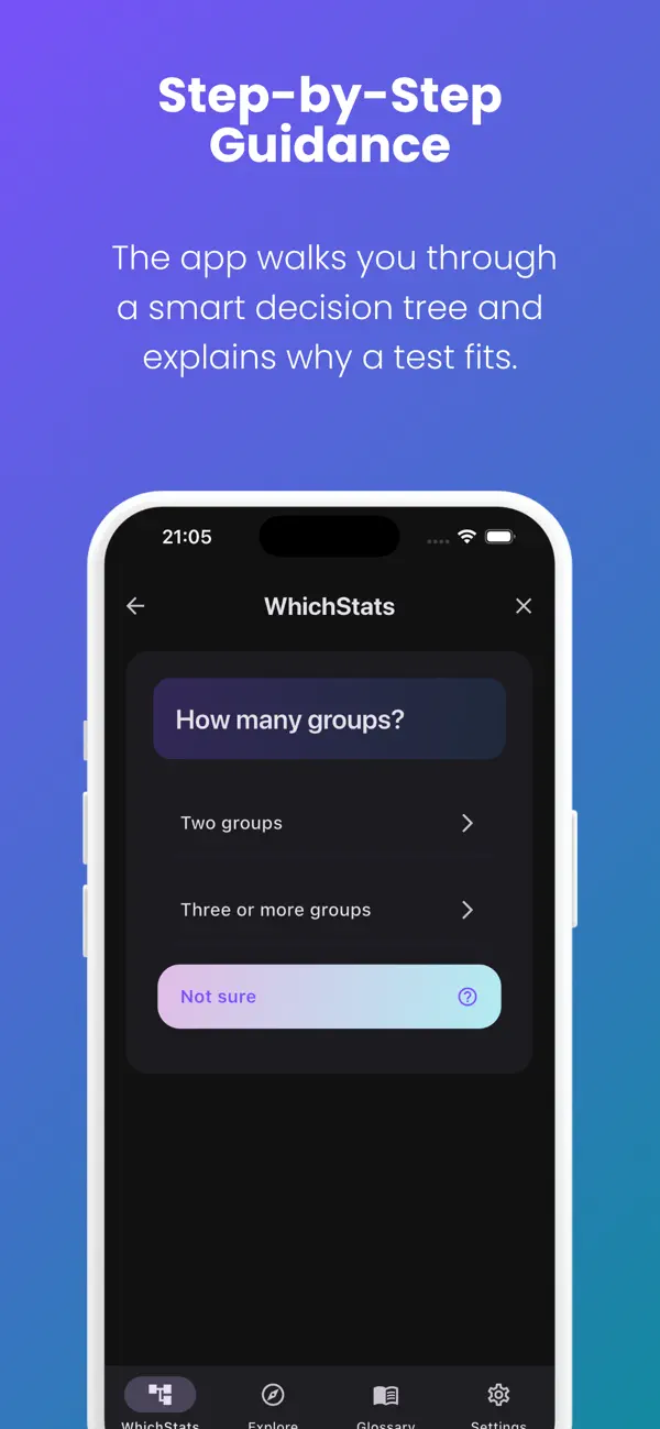 #1. WhichStats (iOS) di: Bezaleel Mambwe