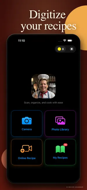 Recipe Scanner C screenshot 1