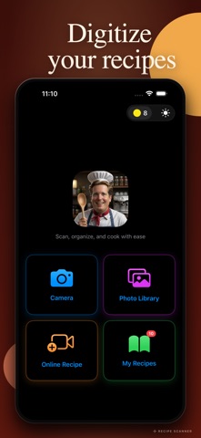 Recipe Scanner C iPhone screenshot