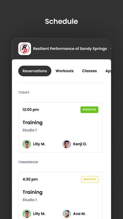 Resilient Performance Screenshot