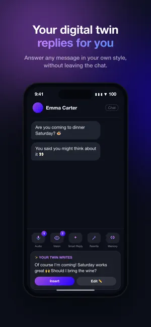 DigitalTwin AI: AI Keyboard screenshot 2
