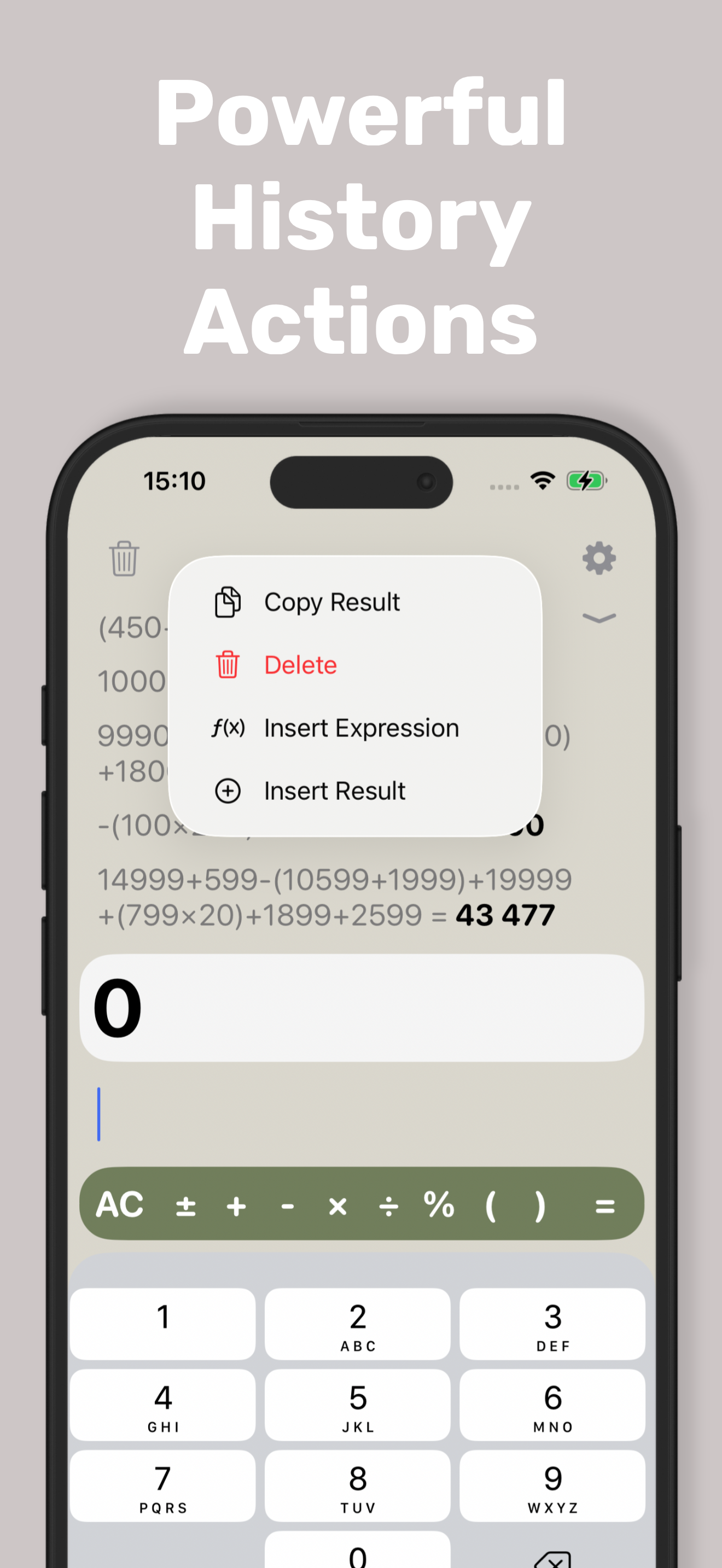 Clear Calc – Native Calculator screenshot 8