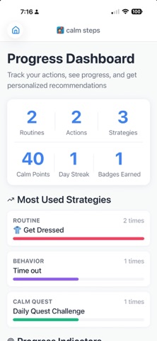 Calm Steps screenshot