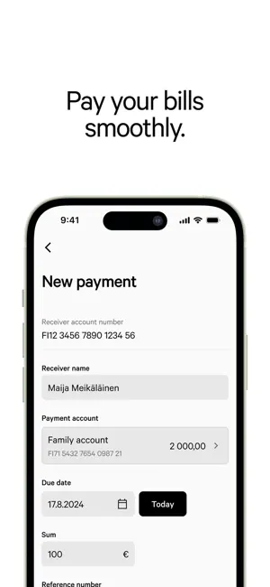 Aktia Mobile bank screenshot 4
