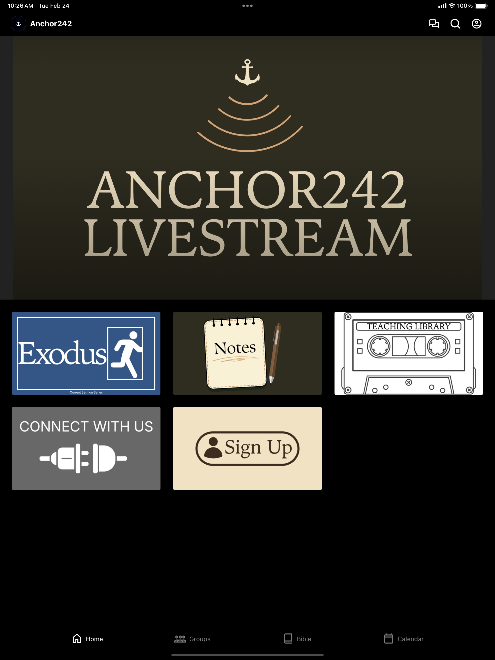 Anchor242 Church screenshot 4