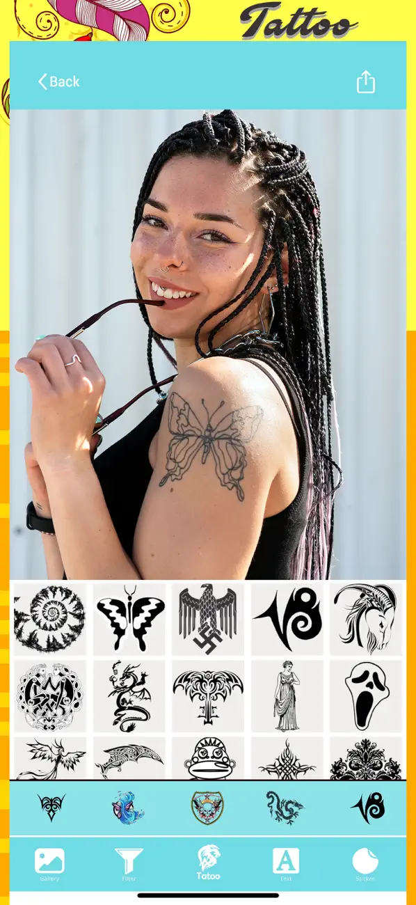 Screenshot #3 pour Tattoo On Photo - Ai Tattoo FX