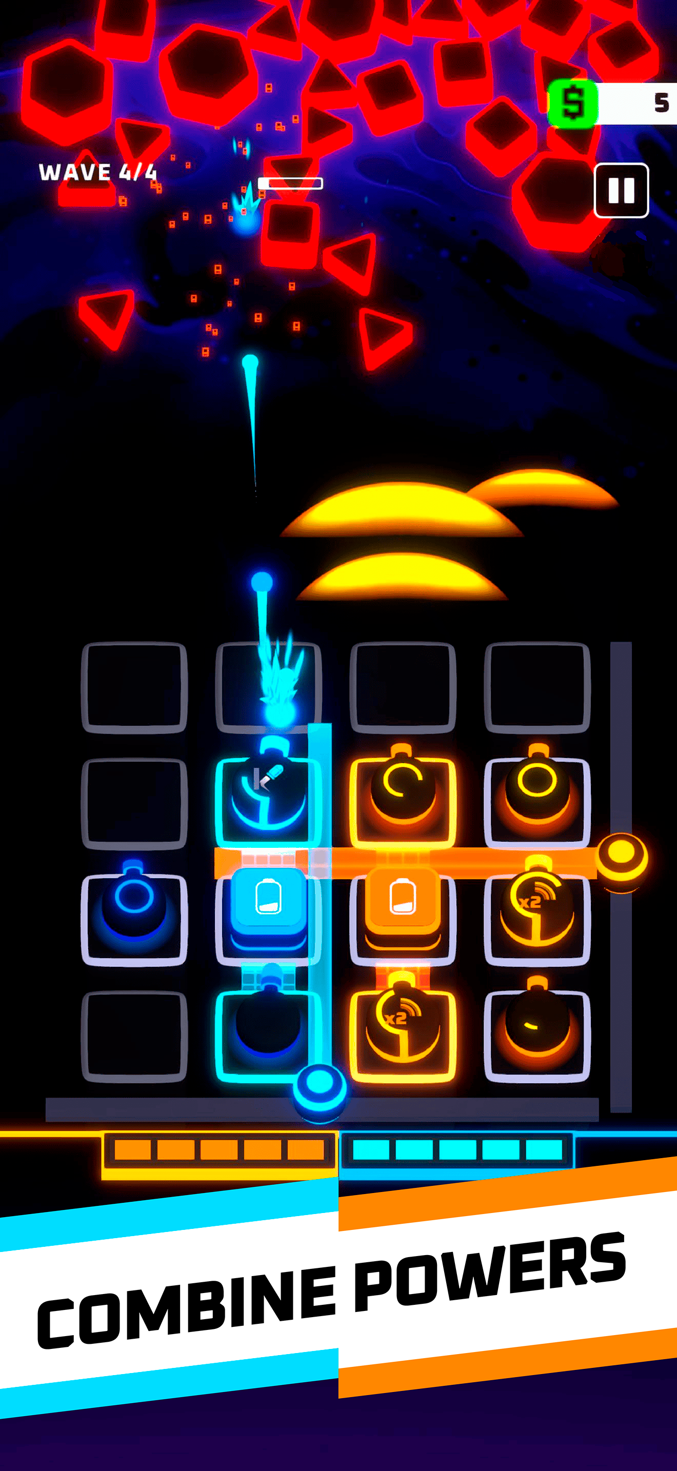 Neon Defense: TD screenshot 4