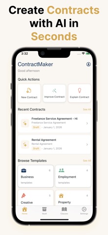 Contract Maker - AI Generator Screenshot 1 of 6