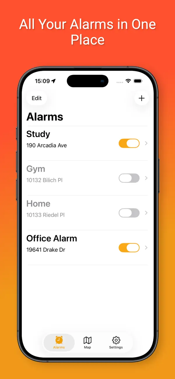 Screenshot #3 pour Localarm: Alarme Trajet