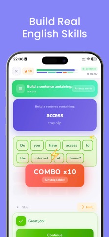 Vocago: English Vocabulary AI screenshot