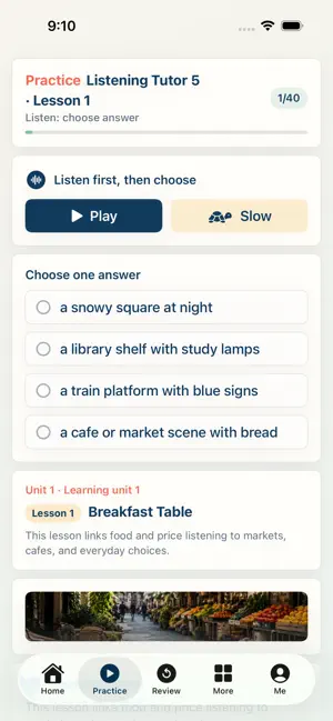English listening practice 5 screenshot 2