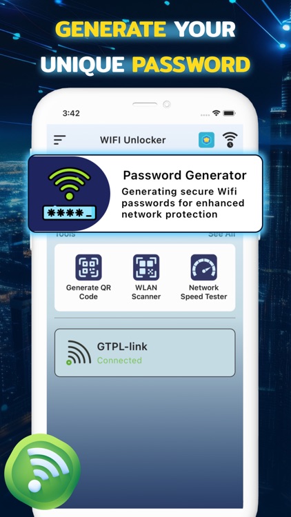 WiFi Password Finder & Connect