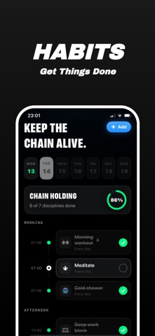 Discipline Tracker – CHAINR Screenshot 1 of 6
