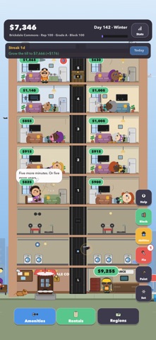 Slumlord - Apartment Tycoon iPhone screenshot