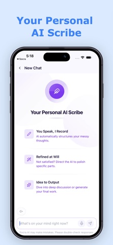 SocraDraft - AI Draft & Create iPhone screenshot