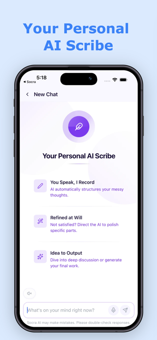 SocraDraft - AI Draft & Create Screenshot 6 of 7