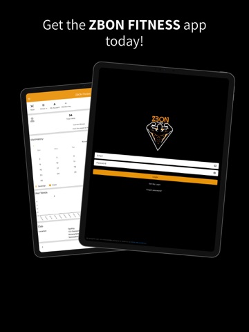 ZBON Fitness 24/7 iPad screenshot