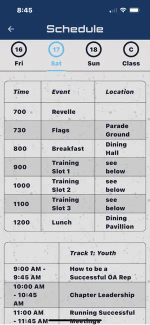 E10 Events screenshot 3