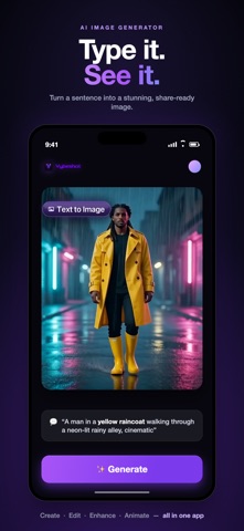 VybeShot: AI Art & Video Screenshot 3 of 6