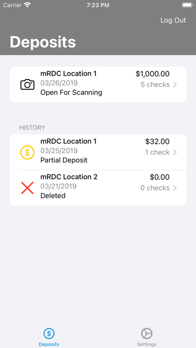 Guaranty Bank Business mRDC Screenshot