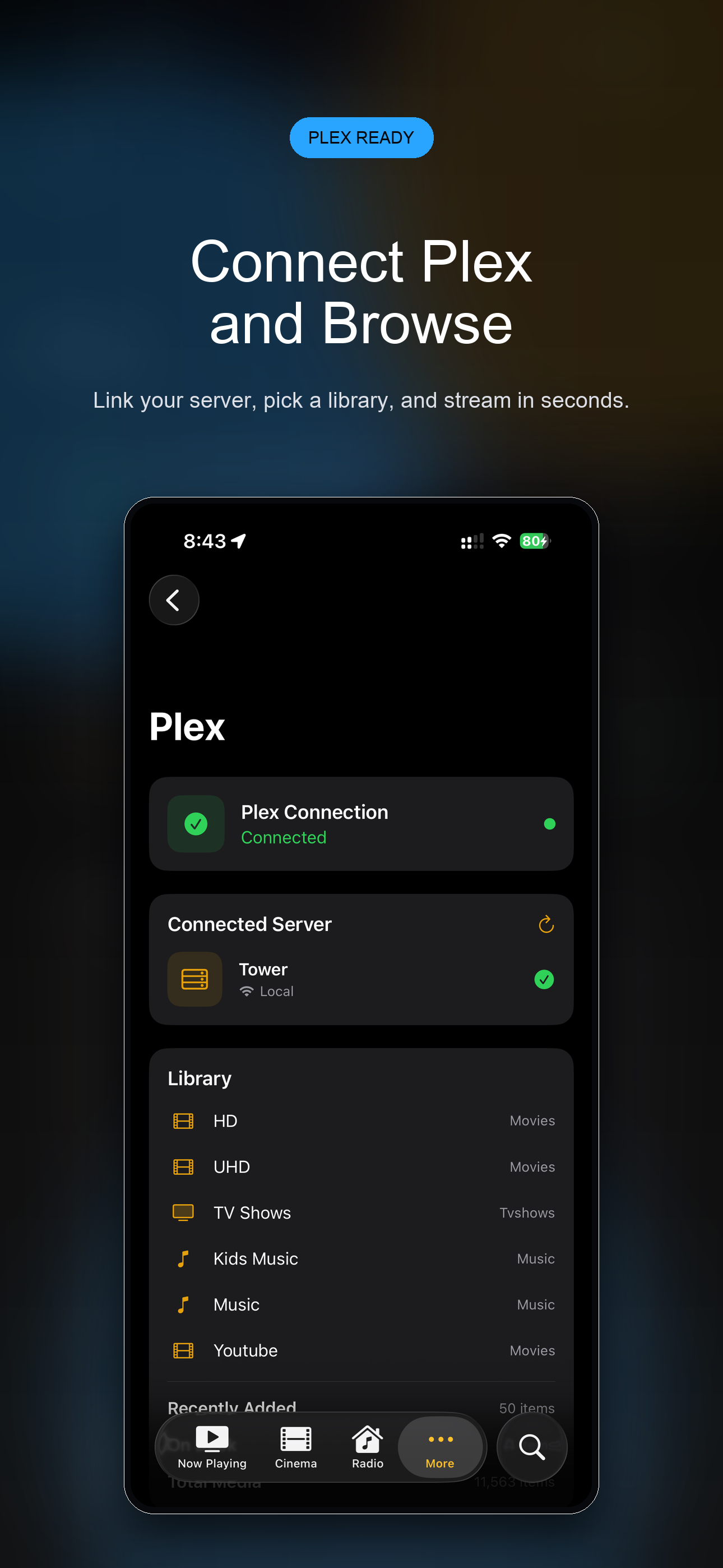 AirTV: Plex + Jellyfin + IPTV screenshot 4