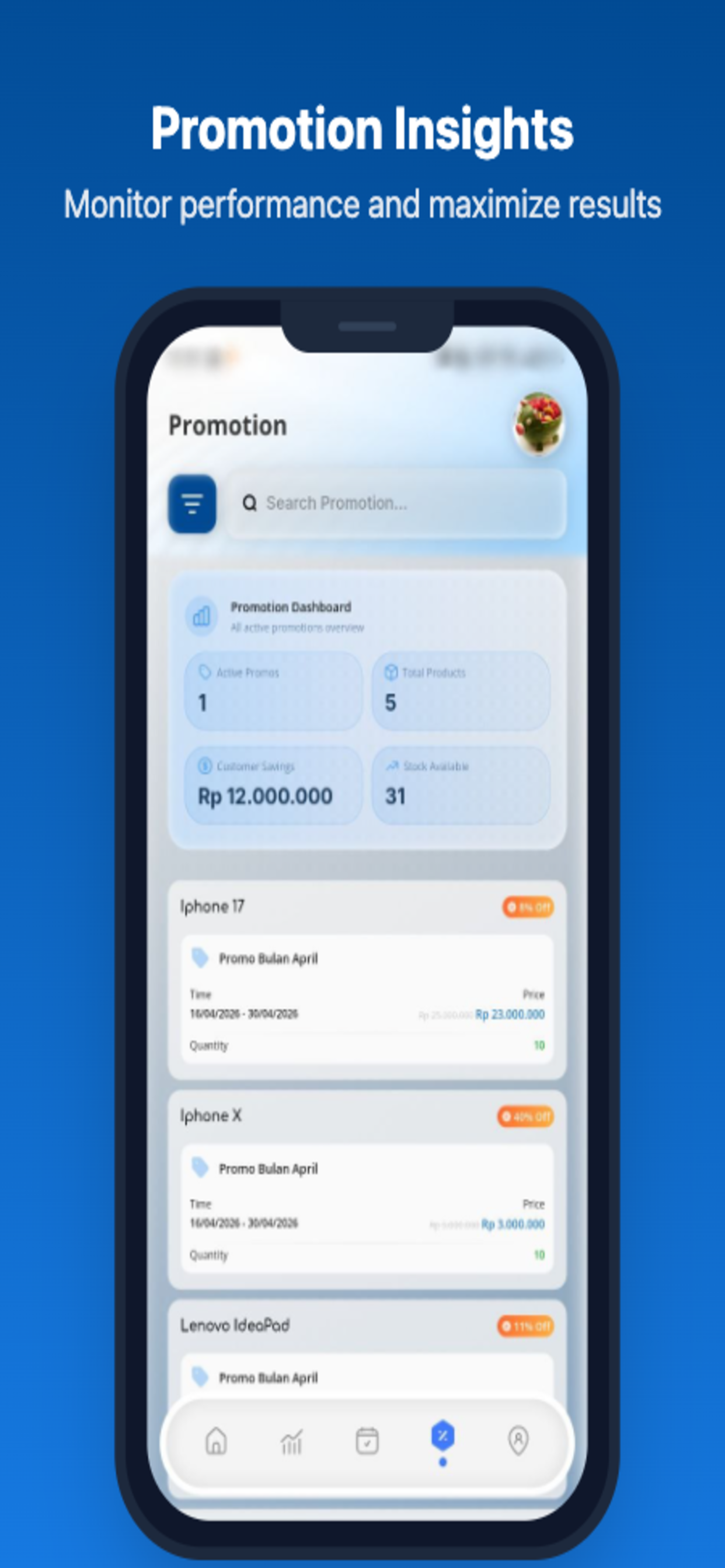 Livre Sales Tracker