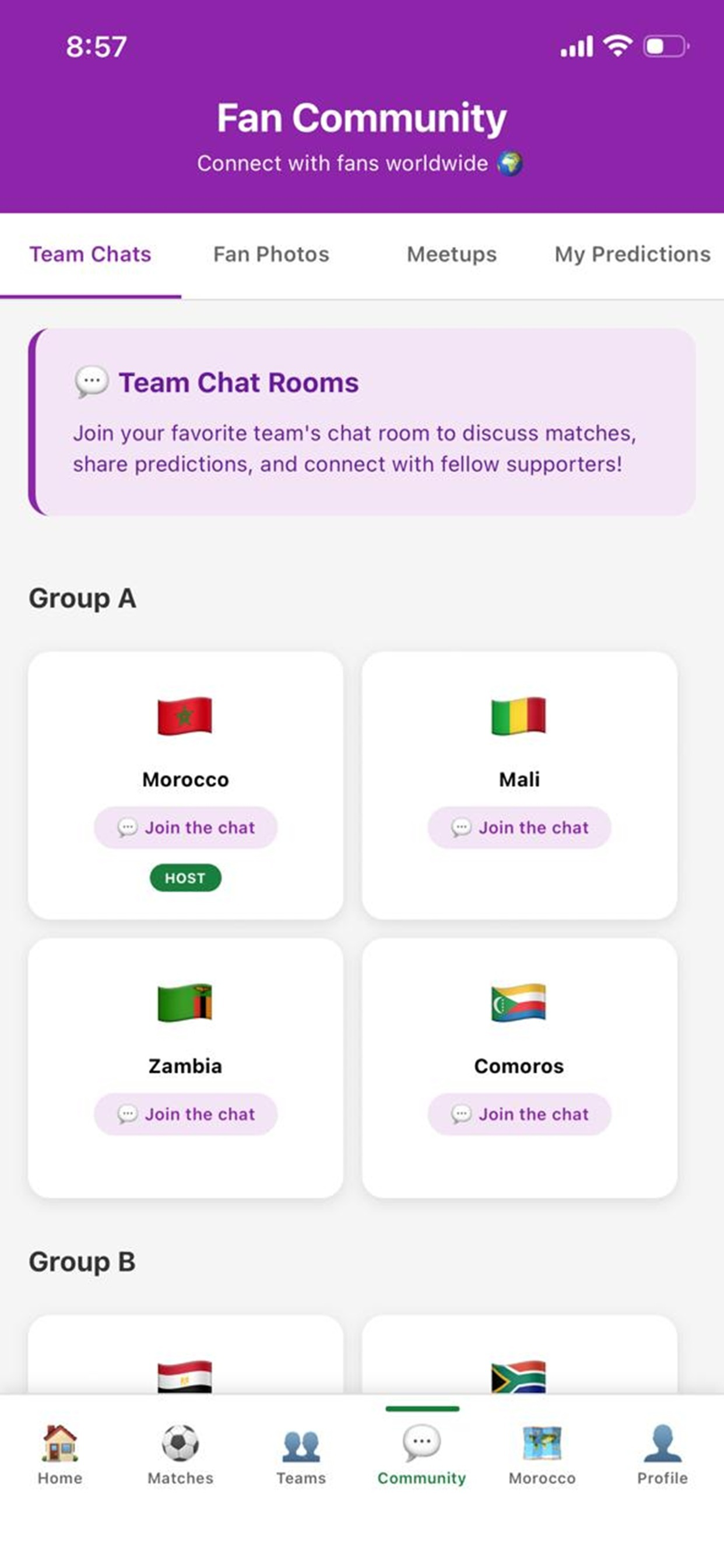 Africa Cup 2025 Unofficial App screenshot 2