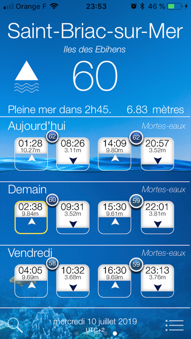 Screenshot #2 pour iMarées