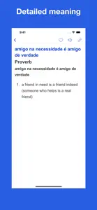 Portuguese Idioms and Proverbs screenshot #2 for iPhone