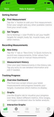 Scales Log screenshot