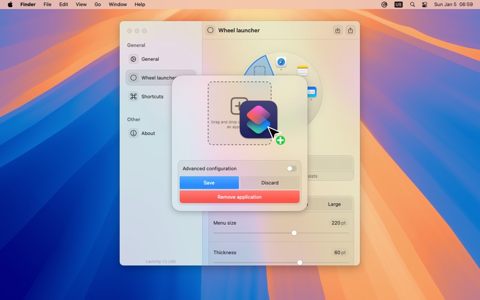 #6. Launchy: App Launcher Switcher (macOS) 由: Ivan Sapozhnik
