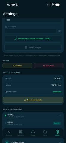 Dashboard for TrueNAS Screenshot 6 of 7