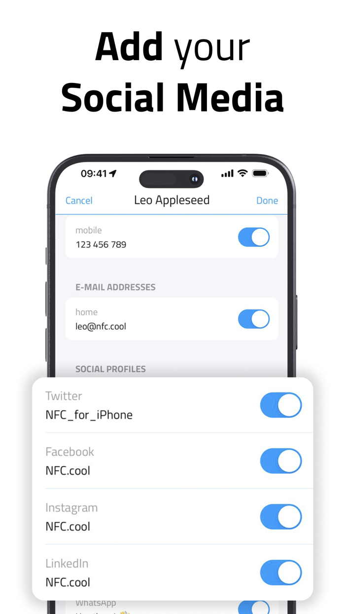 NFC.cool Business Card Maker