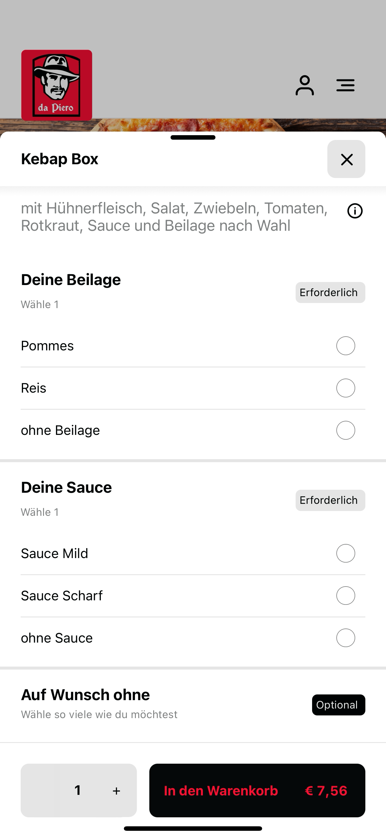 Pizzeria Da Piero Wolfsberg